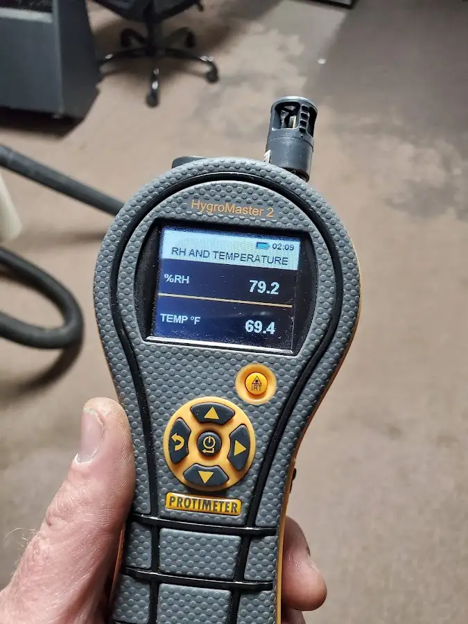 Moisture meter humidity assessment for Fire & Smoke Damage Restoration in Harwinton
